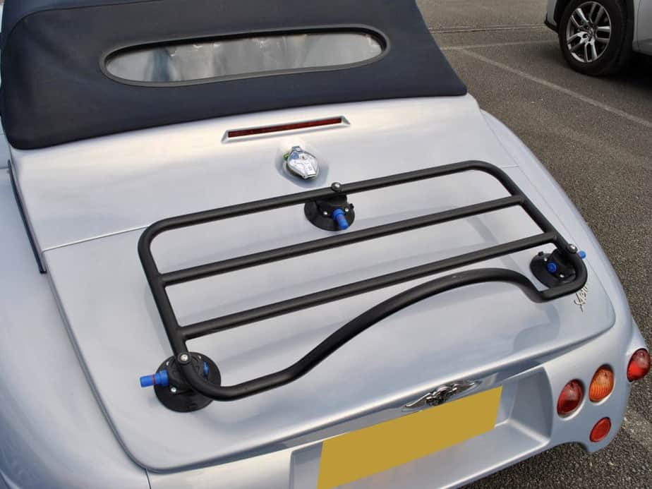 Aero 8 Luggage Rack No clamps to damage paintwork