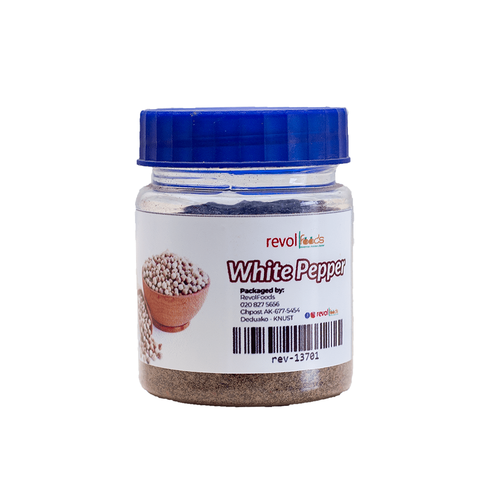 White Pepper Powder (Efom Wisa) Revolfoods
