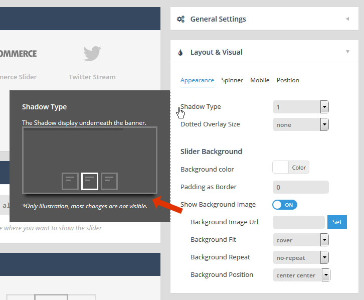 Slider Settings ThemePunch