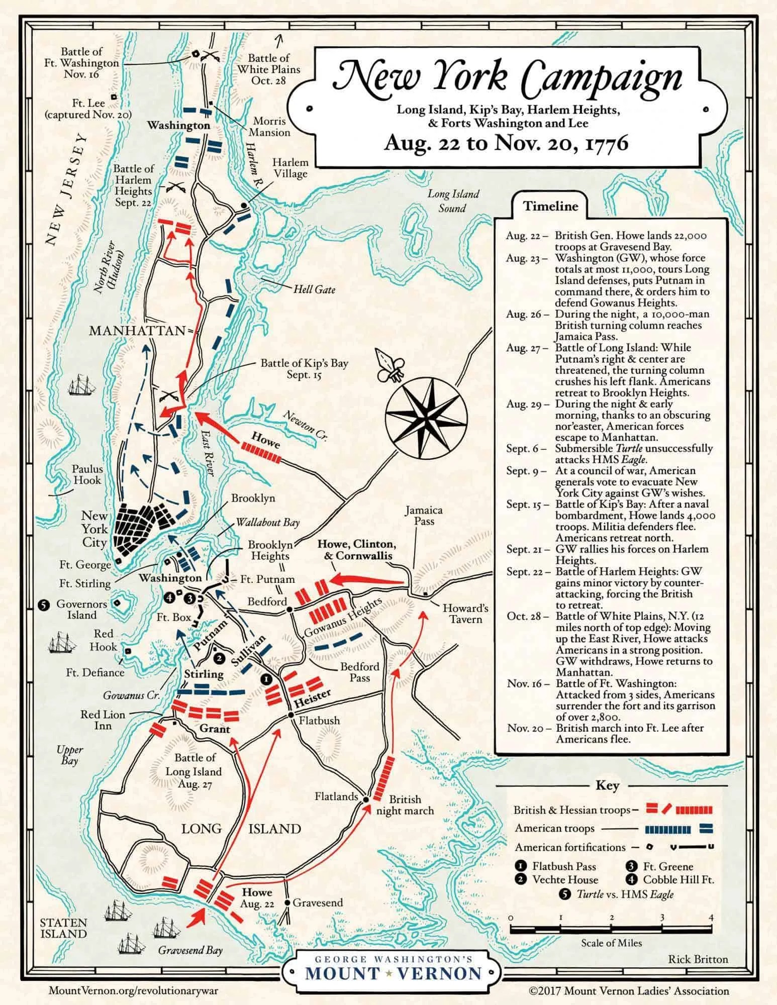 New York and New Jersey 177677 • American Revolutionary War