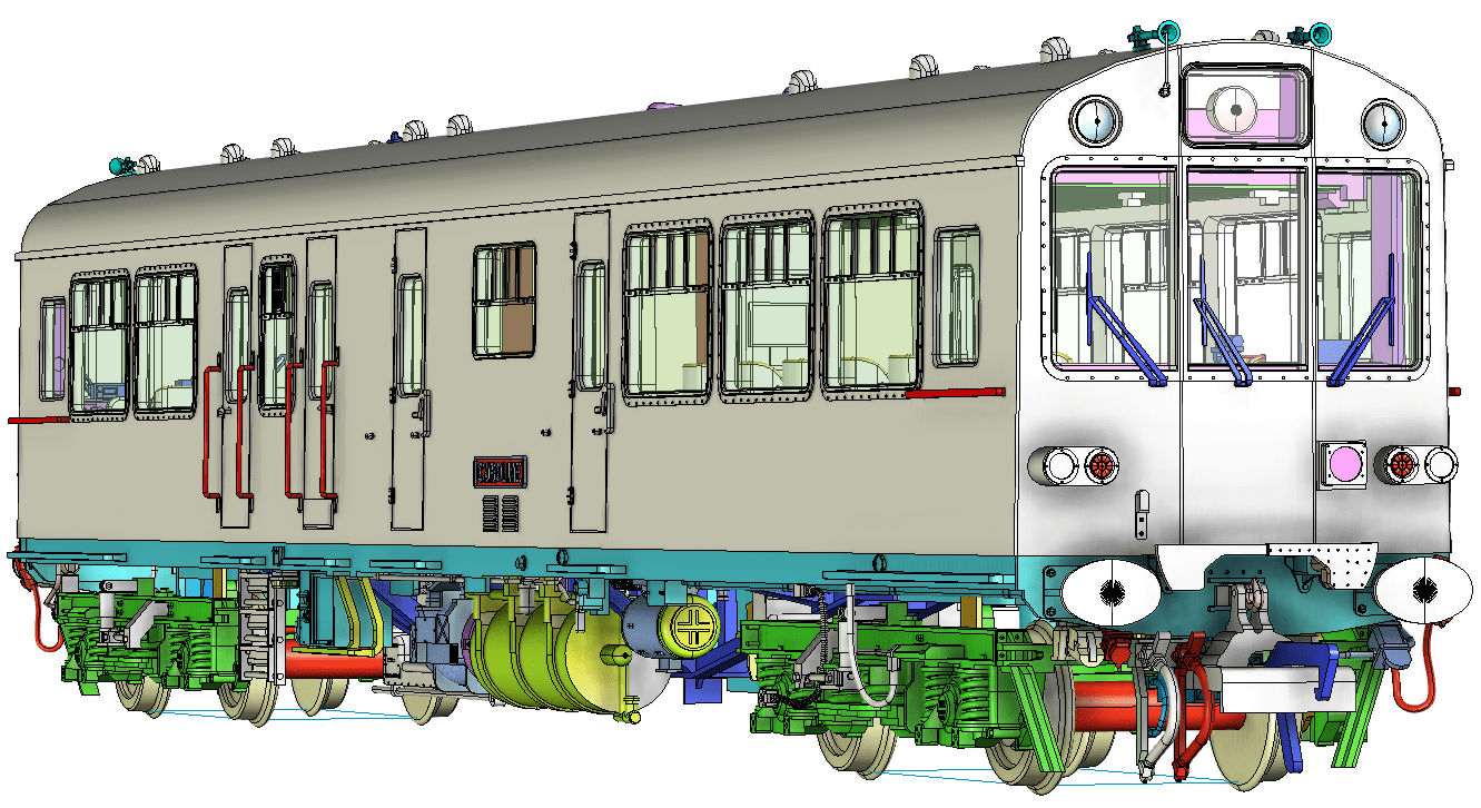 Caroline 975025 inspection saloon (OO/4mm) Revolution Trains