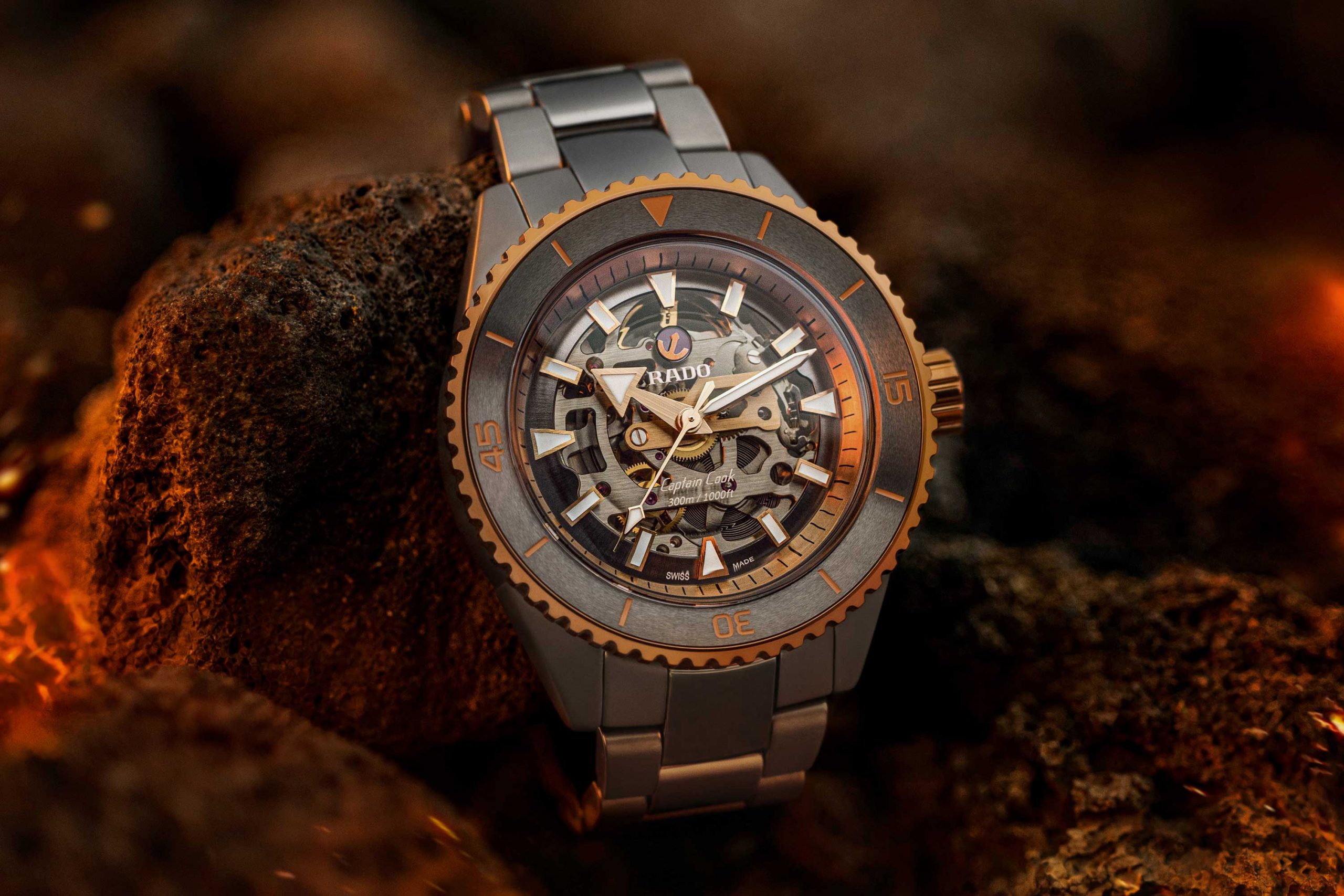 Introducing the Rado Captain Cook HighTech Ceramic Skeleton