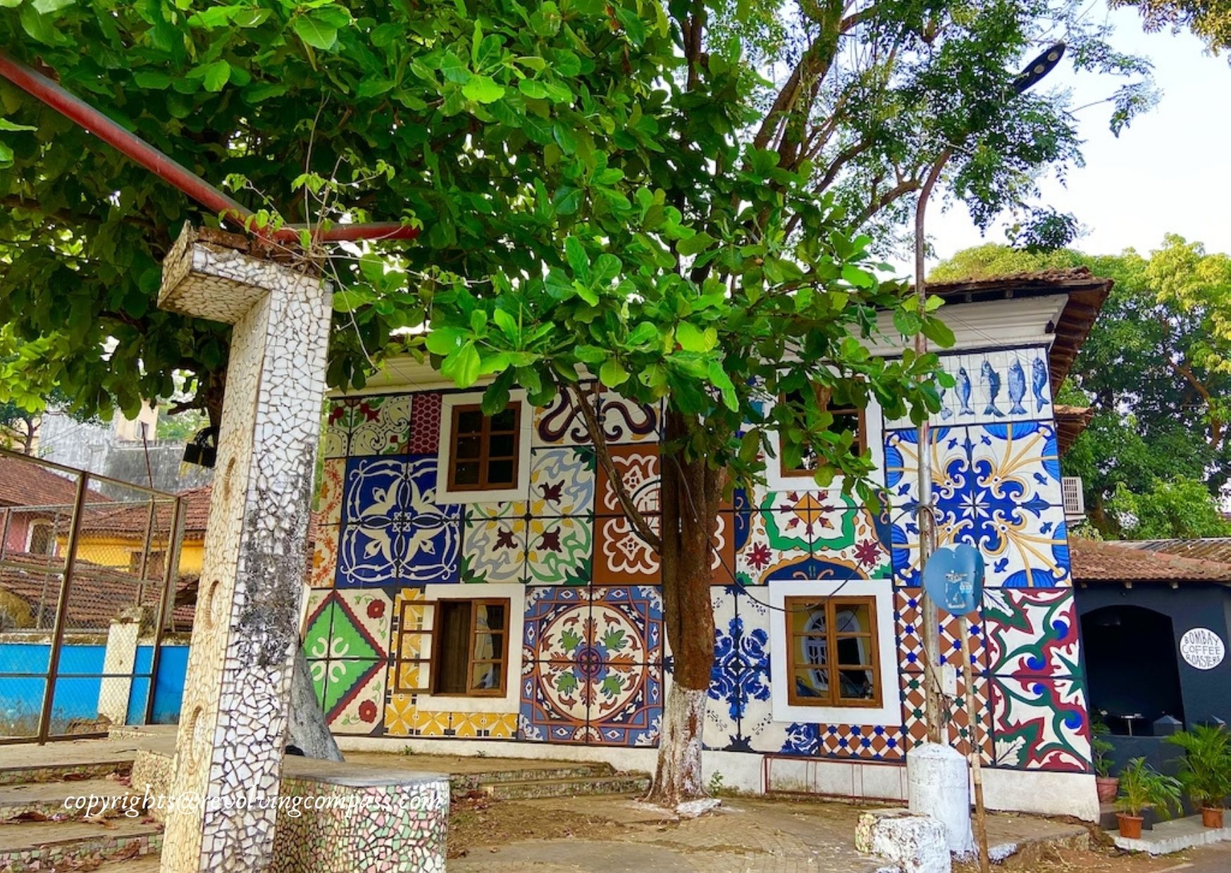 A self guided walking tour of Fontainhas the Latin quarter of Goa