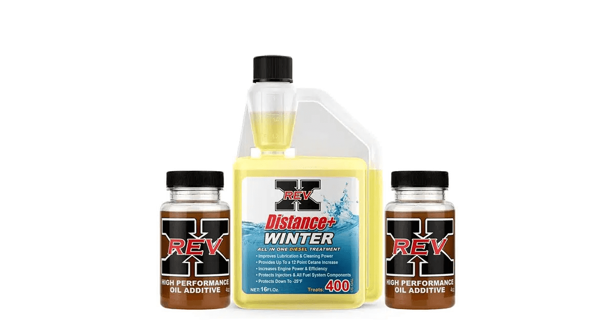 REV X Diesel Winter Kit 16 fl. oz. Oil & Fuel Treatment