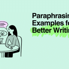Paraphrasing Exercises with Answers