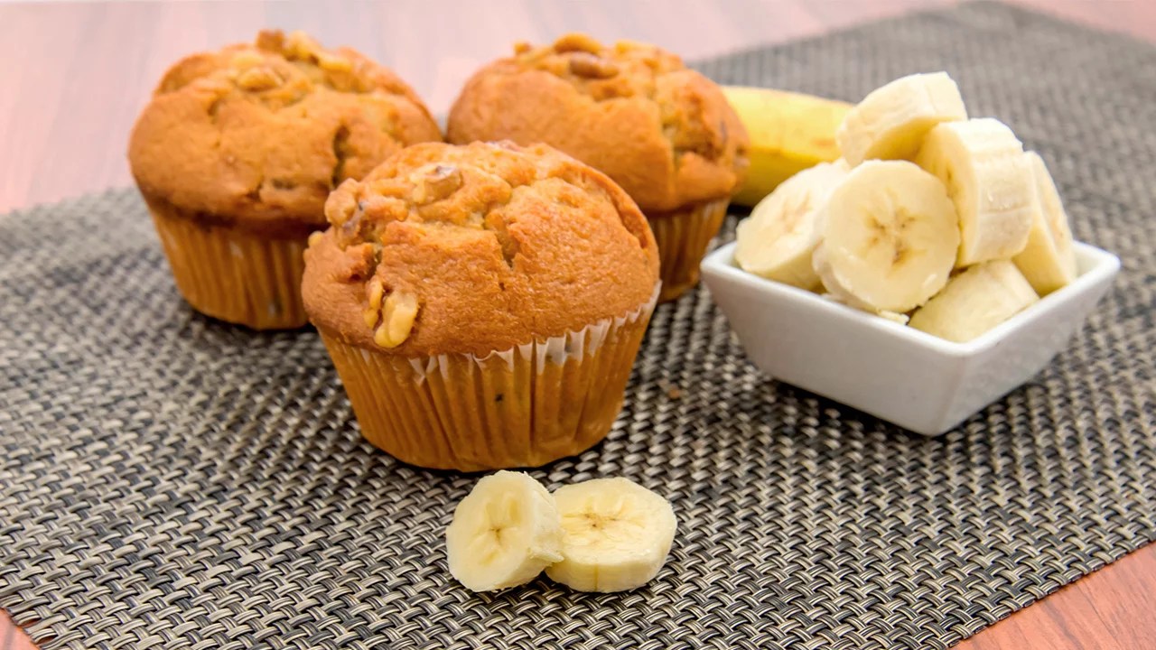 Muffins de plátano Rexal