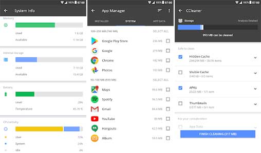 CCleaner Professional 5.1.1 Apk + MOD (Premium/Unlocked