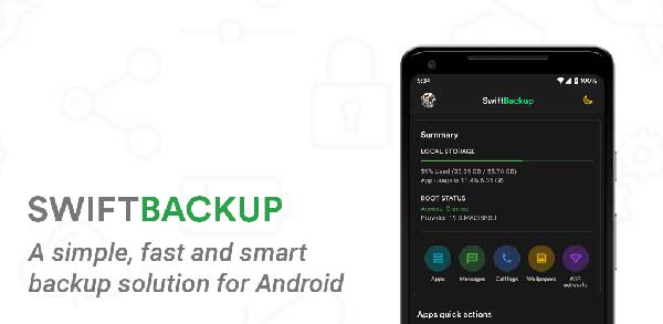 Swift Backup 3.6.1 [Premium] Apk + Mod for Android