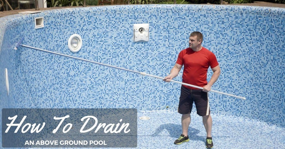 How to drain an above ground pool - The Rex Garden