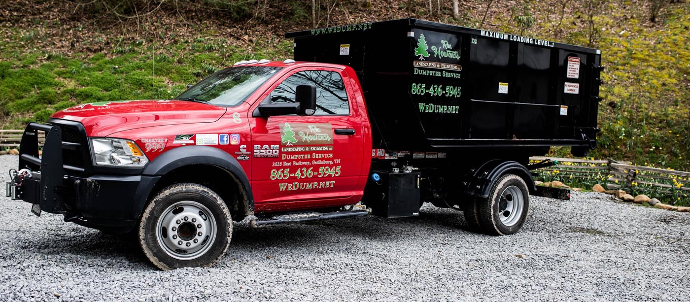 Dumpsters Rex Howard’s Landscaping And Excavating, LLC.