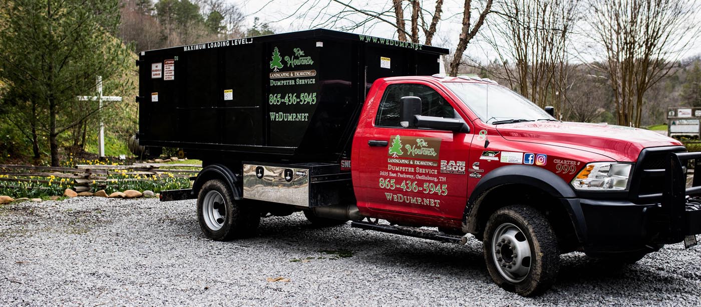 Dumpsters Rex Howard’s Landscaping And Excavating, LLC.