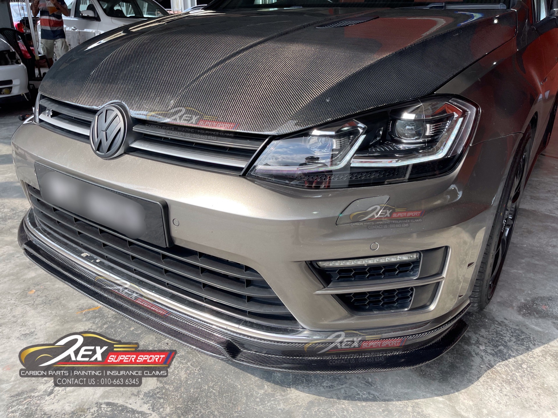 Golf Mk7 Bumper R Front | Rexsupersport - Specializes In Providing