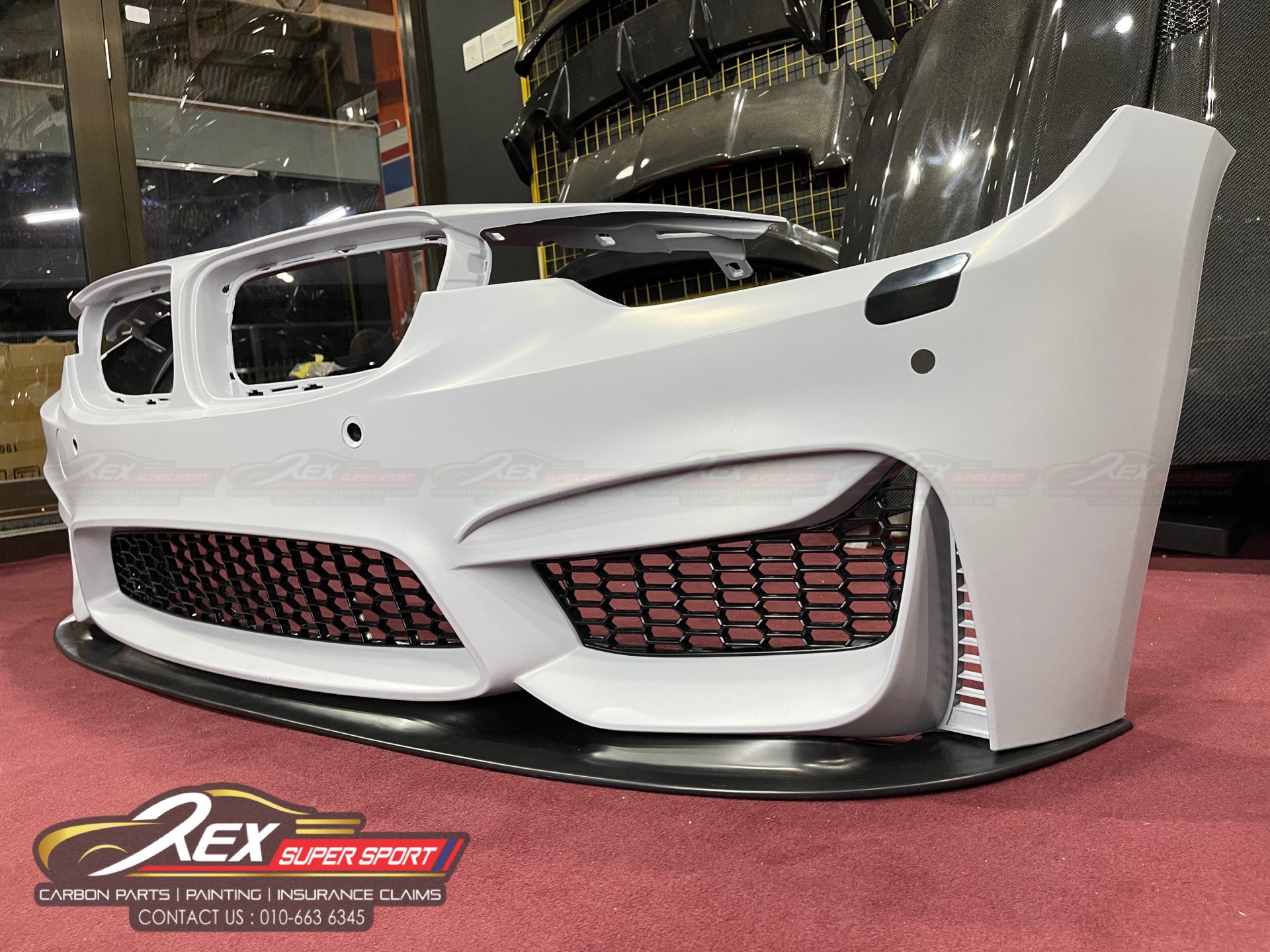 BMW F30 Upgrade M3 Bumper Front Complete Rexsupersport Specializes In Providing Carbon Fibre