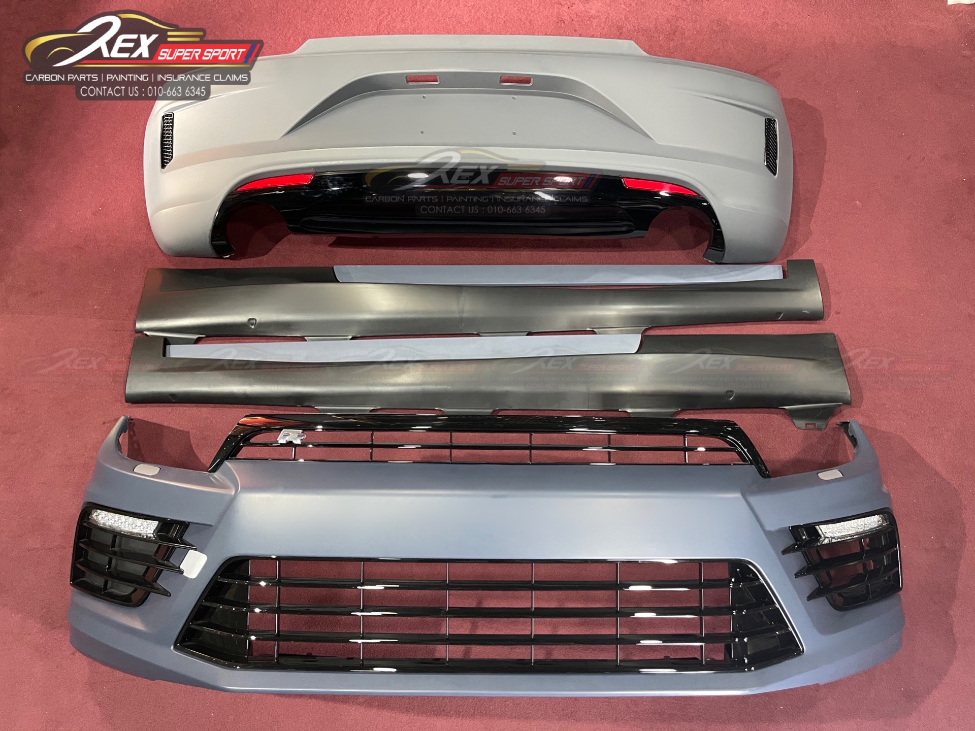 Scirocco R Bodykit Set Facelift Bumper Rexsupersport Specializes In