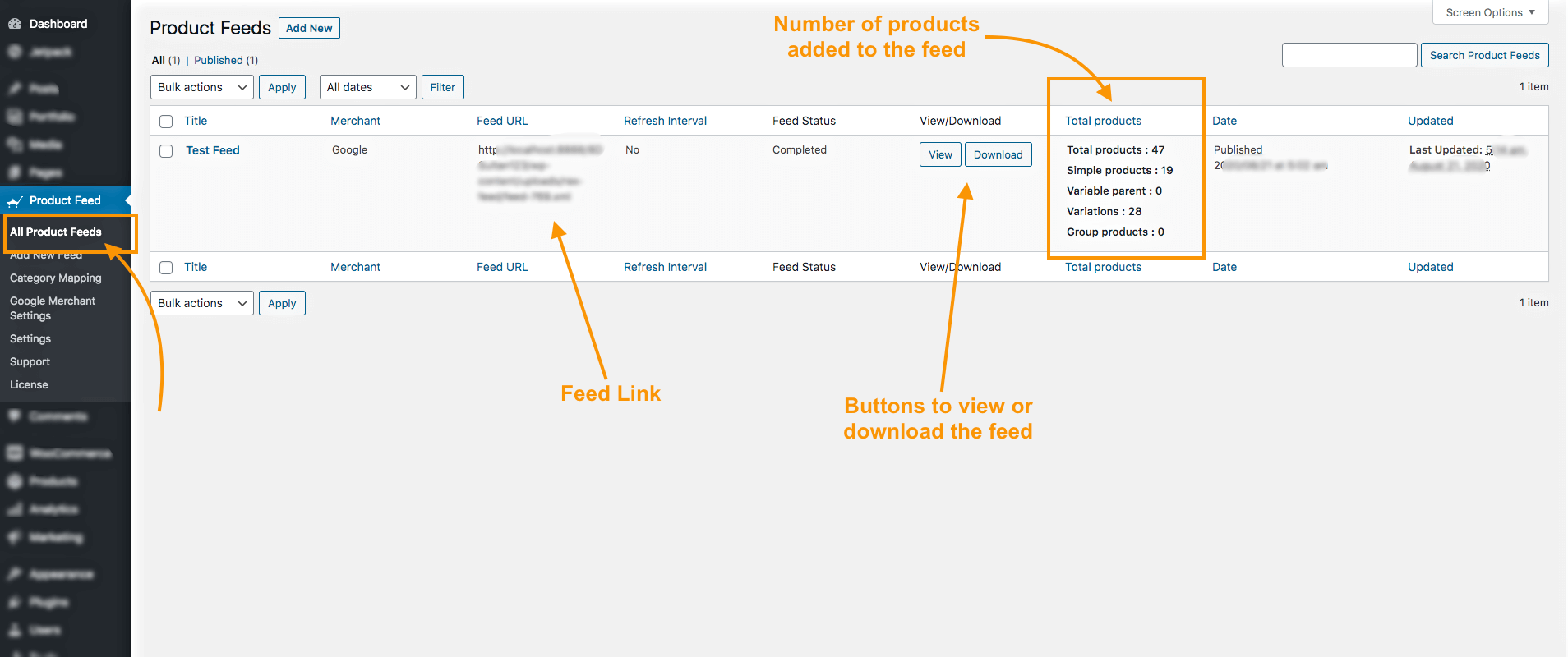 Basic Plugin Overview Product Feed Manager Pro