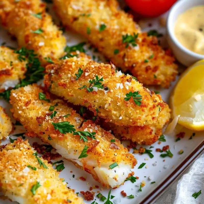 Baked Fish Sticks Einfache Rezepte