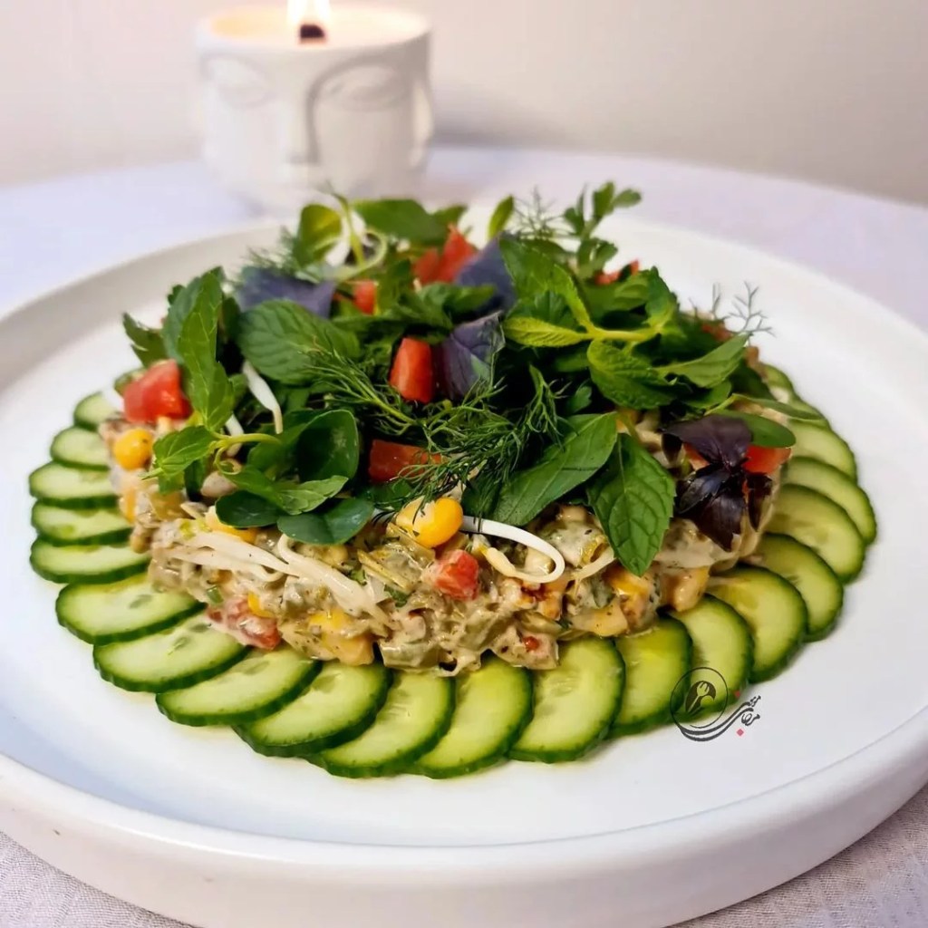 طرز تهیه سالاد جوانه ماش خوشمزه و ساده (مرحله به مرحله)