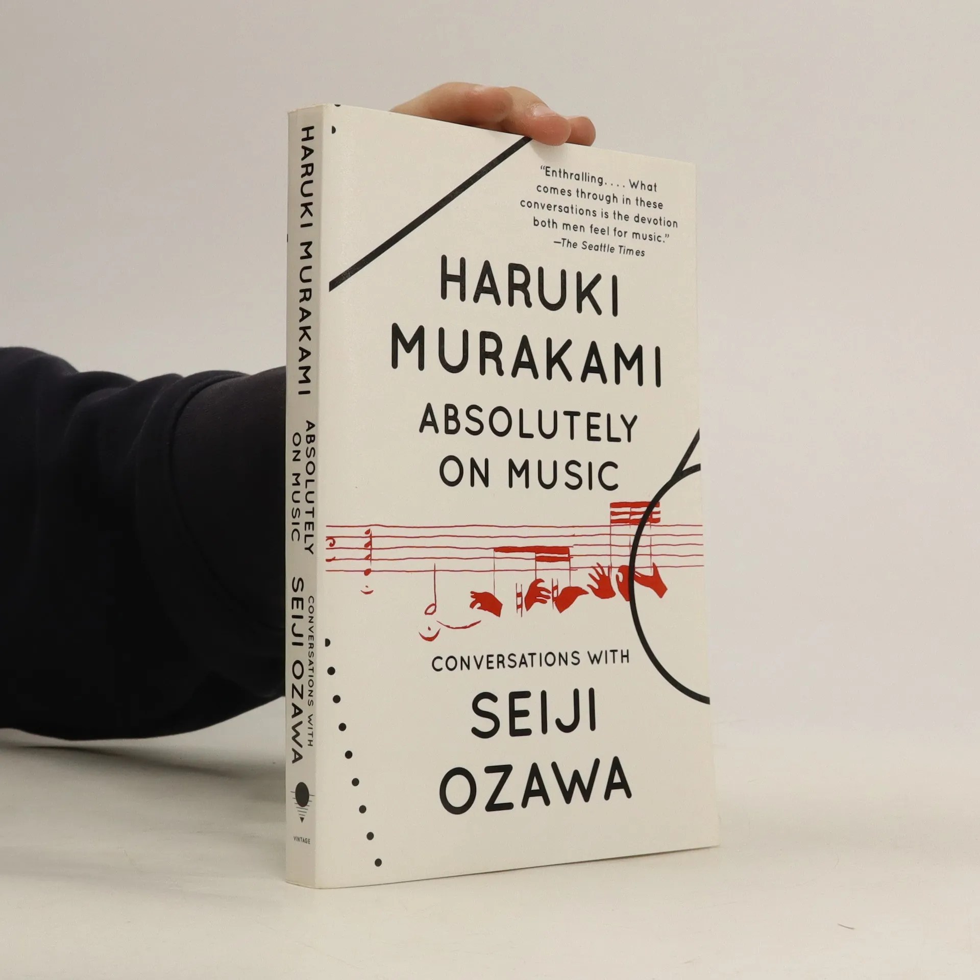 Absolutely on Music Haruki Murakami, Seiji Ozawa knihobot.cz