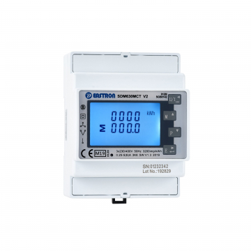 SDM630MCT Series DIN Rail MID Certified Metering Single/Three Phase 1