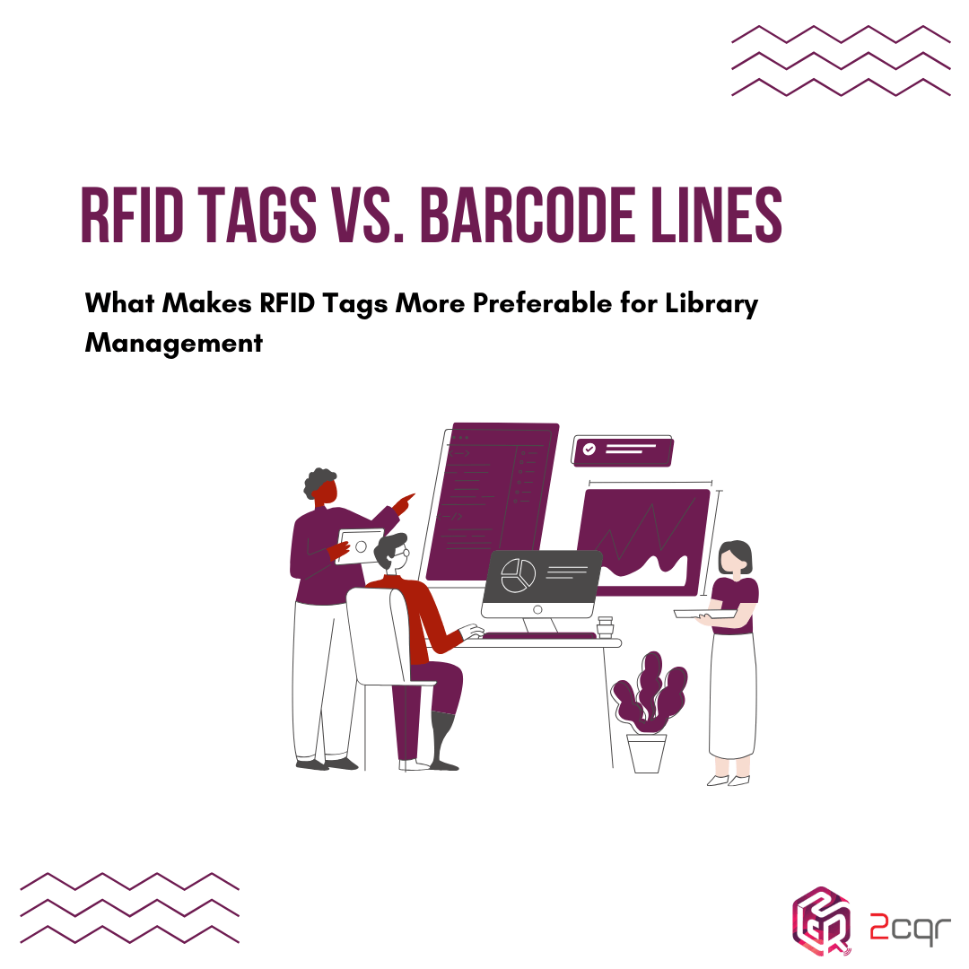 RFID Tags vs Barcode Lines Why RFID Tags for Library More Preferable
