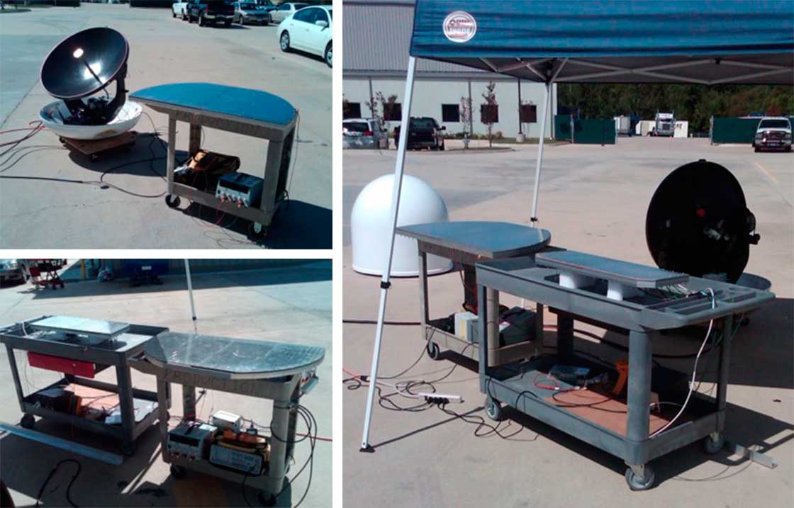 Flat Array Antennas for Satellite Communications RF Microtech RF