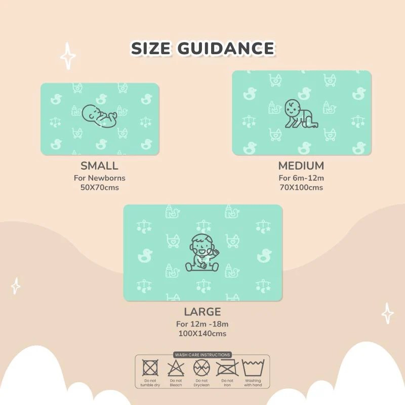 Dry Nap Pee Protector Sheet Best for Baby's Delicate Skin