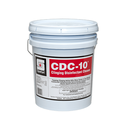 Spartan 3220 CDC10 Clinging Disinfectant Cleaner 5 Gallon Pail Per Pail