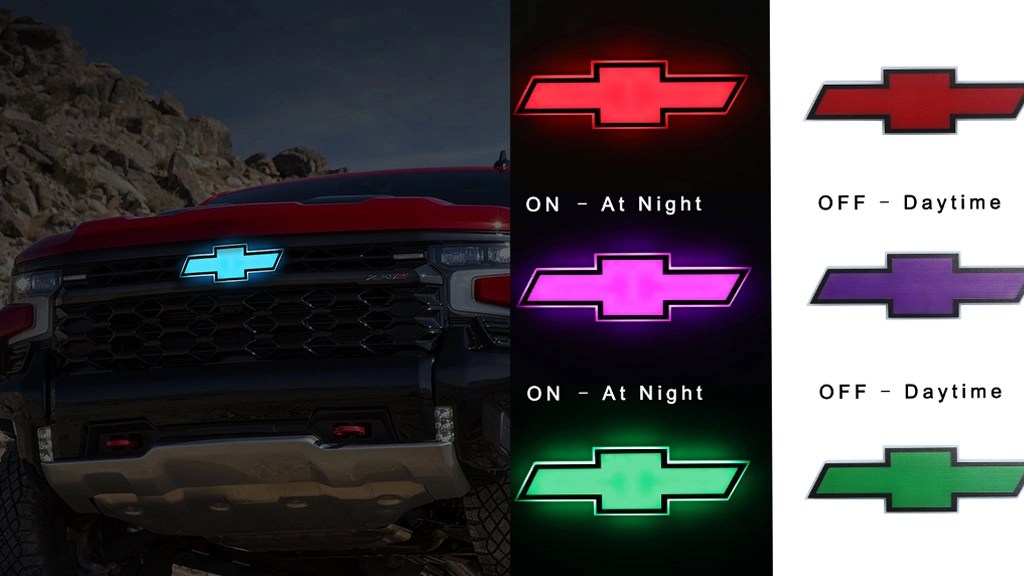 Display Your Chevrolet Logo with LED Car Badges