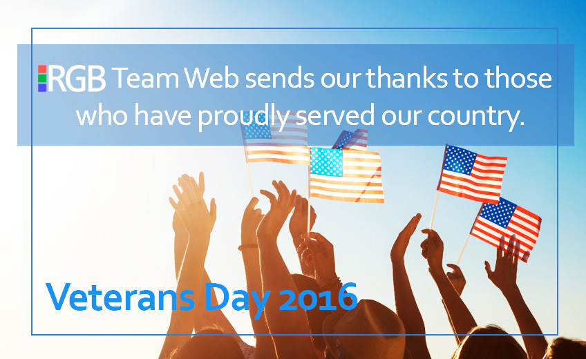 Veterans Day 2016 RGB Systems