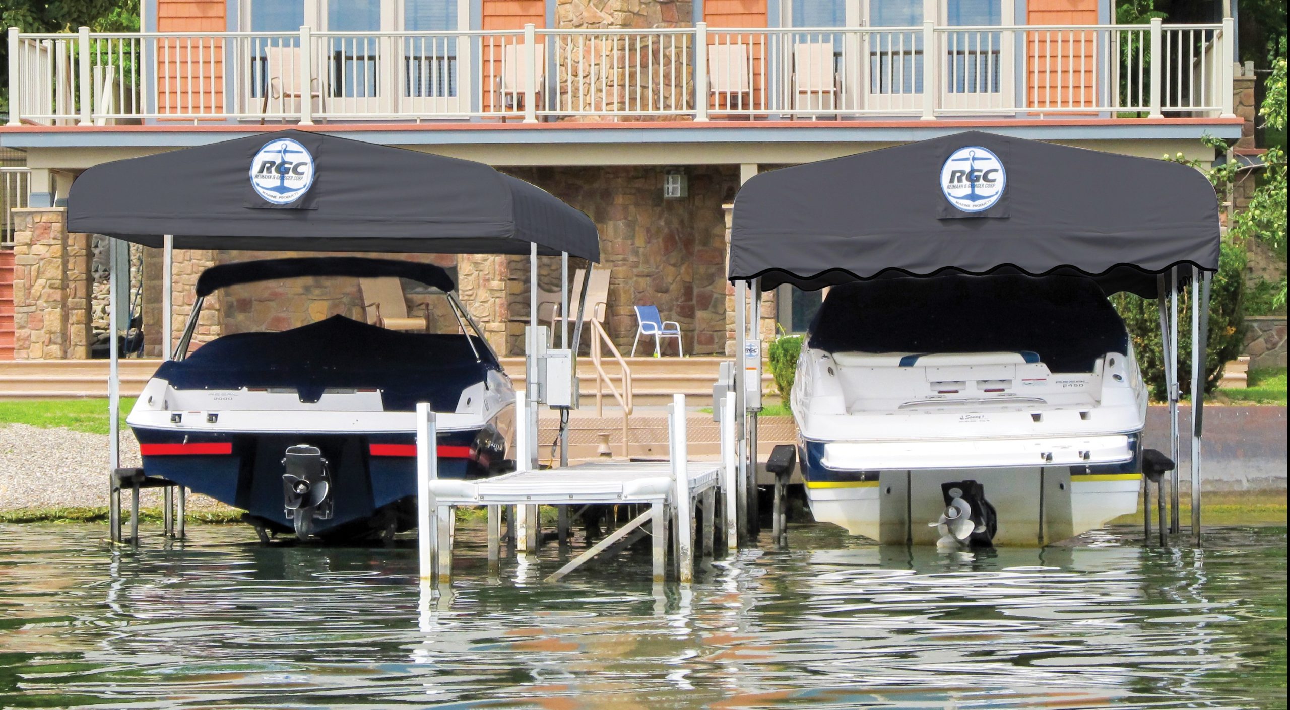 Boat Lift Canopy Frames & Extensions RGC Marine
