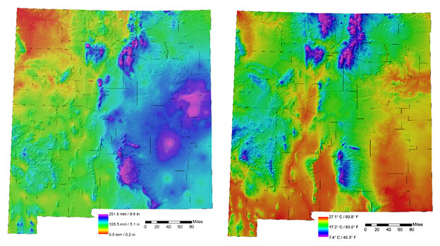 New Mexico Rainfall 2023 Nm Wrri Acquires Prism Climate Data – Nm Rgis