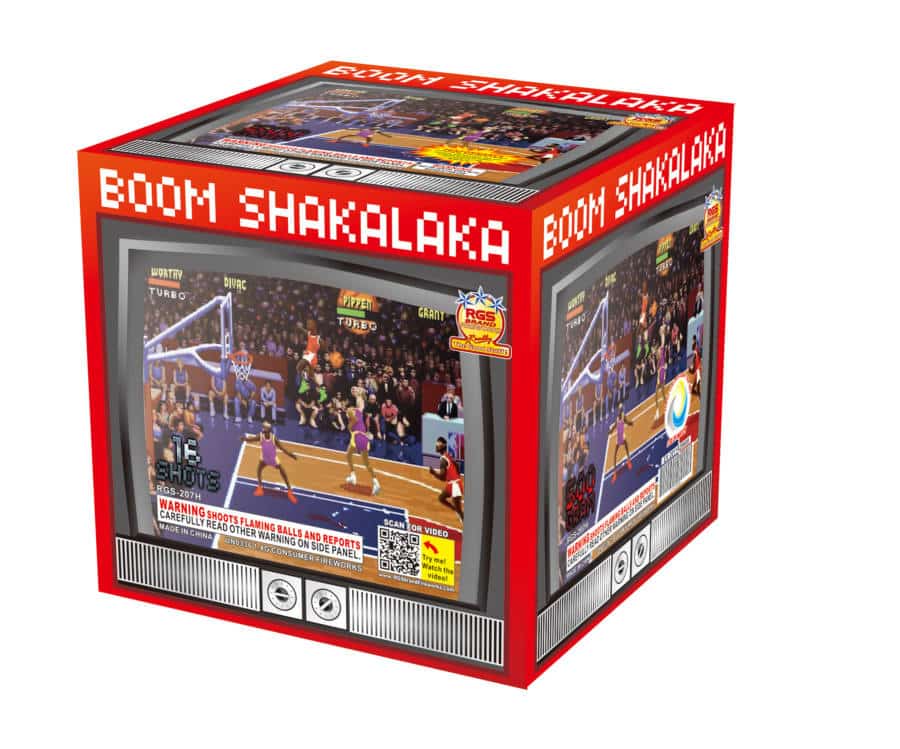 BOOM SHAKALAKA RGS Brand Fireworks