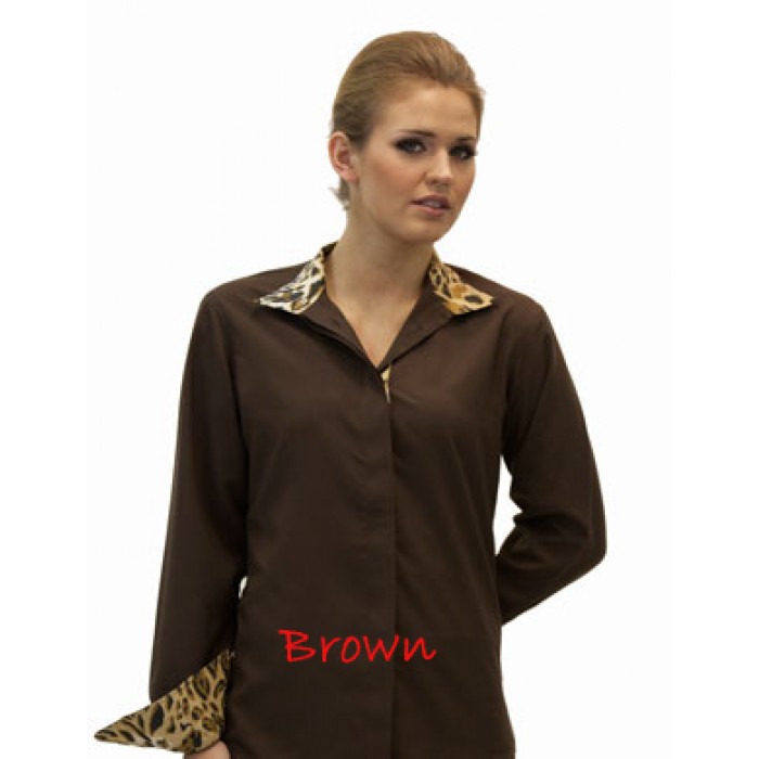 Fashionable Wrap Collar Shirt 68700