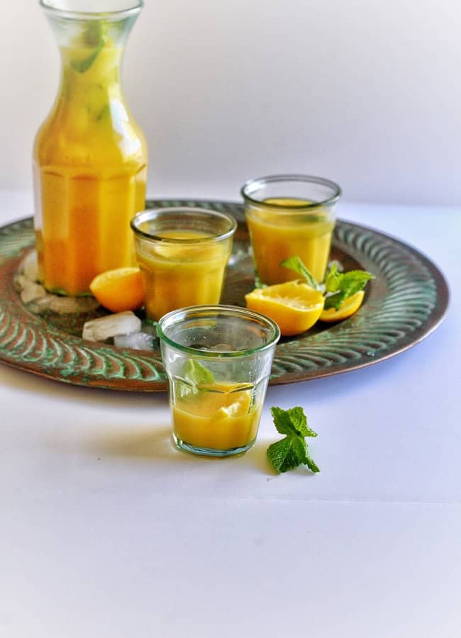 Mango Ginger Iced Tea MyYellowApron