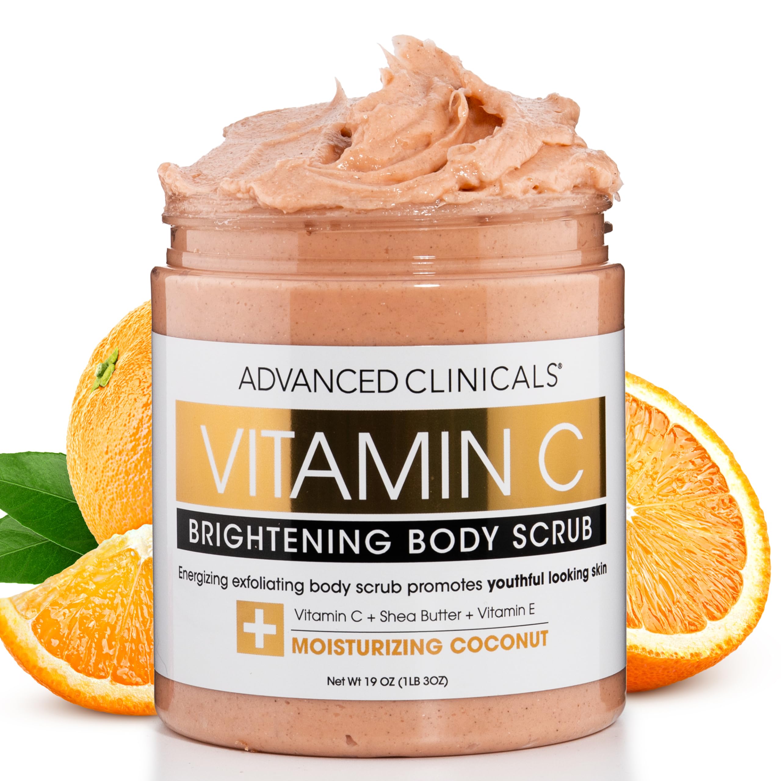 Buy Advanced Clinicals Brightening Vitamin C Body Scrub