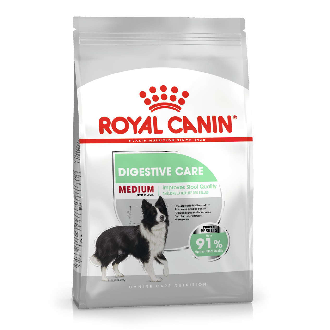Royal Canin Medium Digestive Care Pet Feed RH Gaudion
