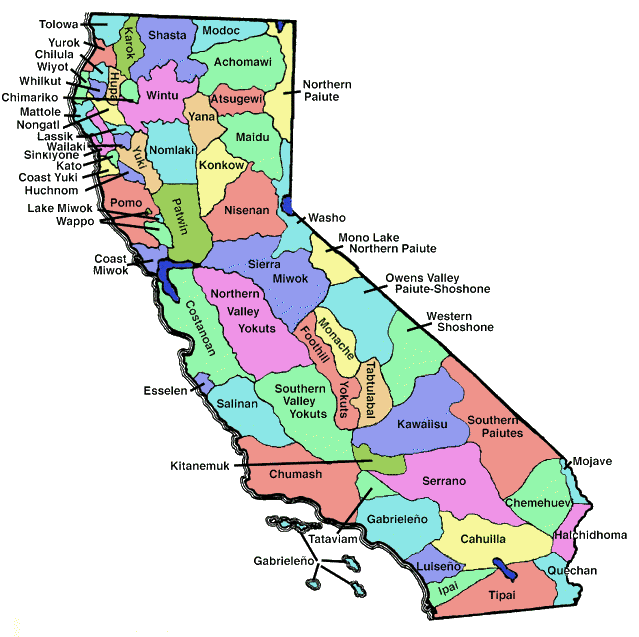 California Tribal Lands, Maps, Air Quality Analysis