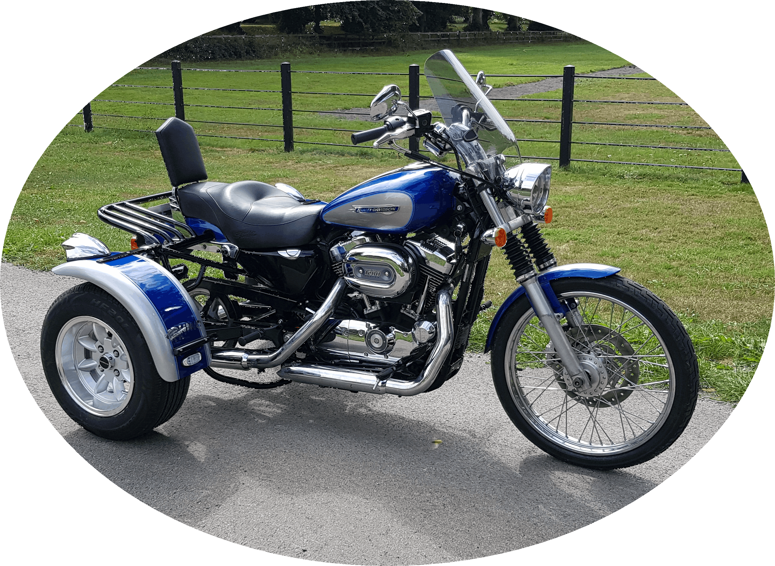 Trikes and trike conversions to all makes of motorcycles