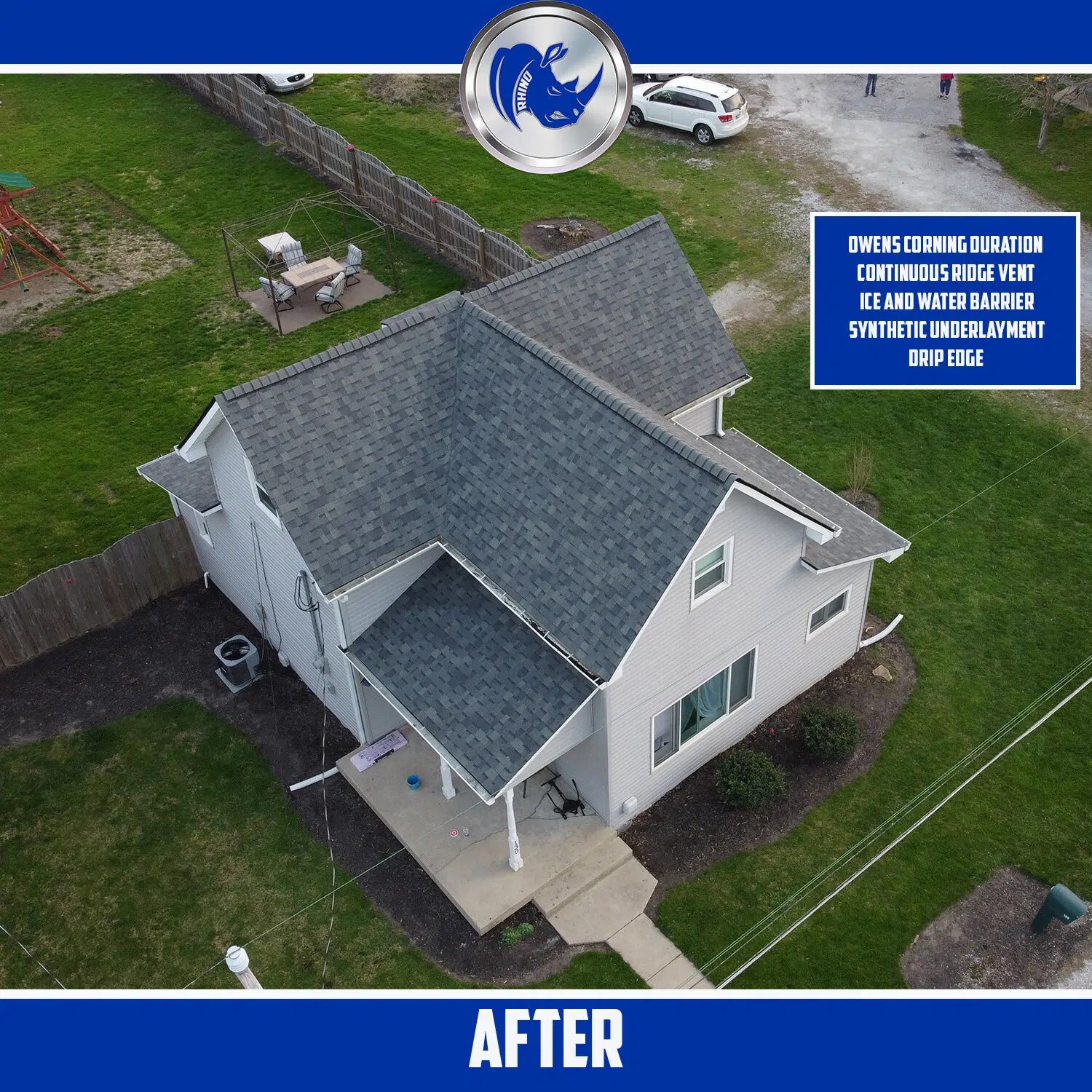 Portfolio Rhino Roofing & Exteriors