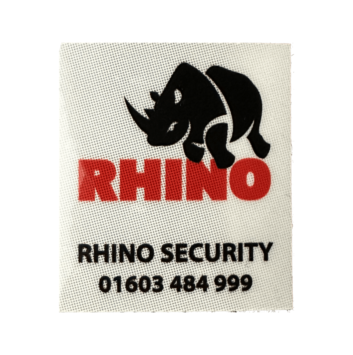 Rhino Reflective Square Sticker 80 x 70 mm Rhino Security