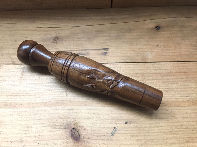 Walnut Duck InFlight Call DC07 R.H. Jensen Game Calls Wilmington