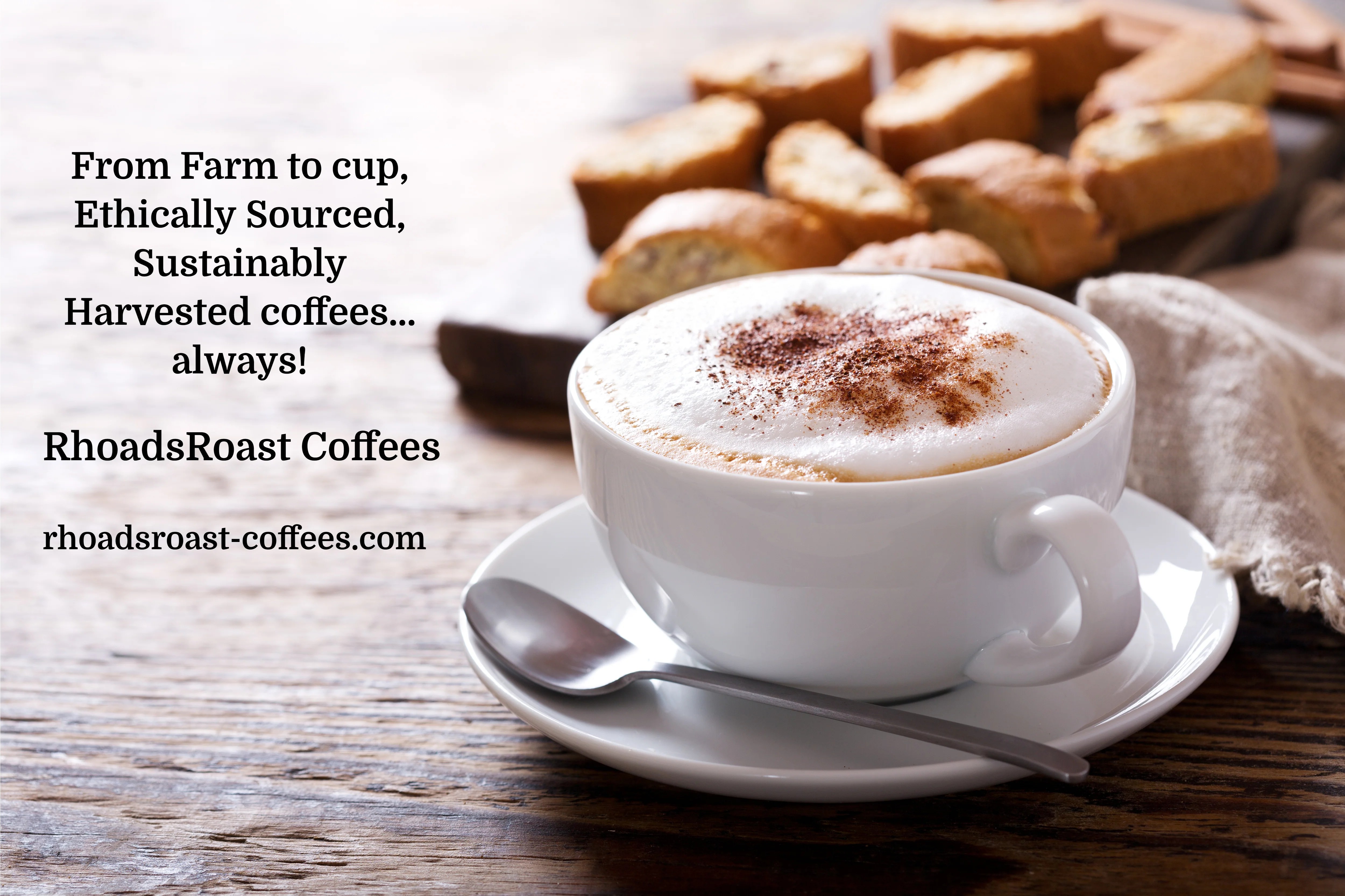 Cappuccino for your holidays, by RhoadsRoast Coffees RhoadsRoast