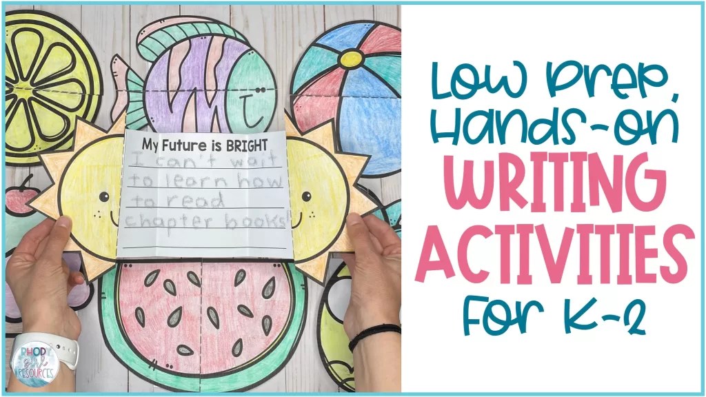 Writing Crafts to Bring Writing Alive in Your K2 Classroom Rhody