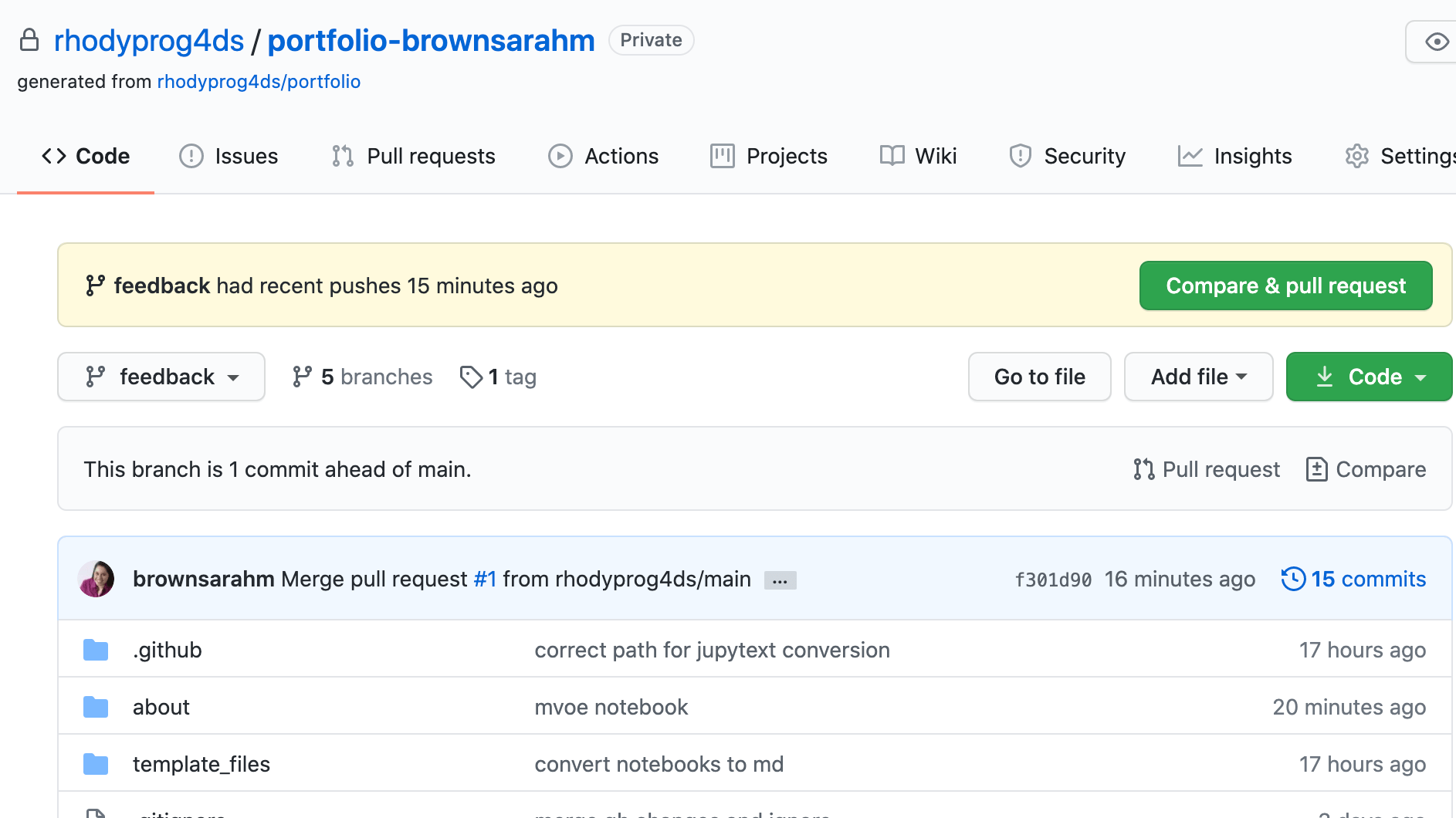 GitHub FAQ — Programming for Data Science at URI Fall 2020