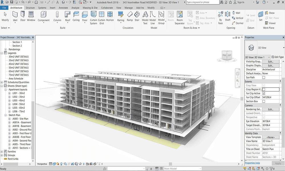 Revit Versus AutoCAD Rhombic 3d Visualizations