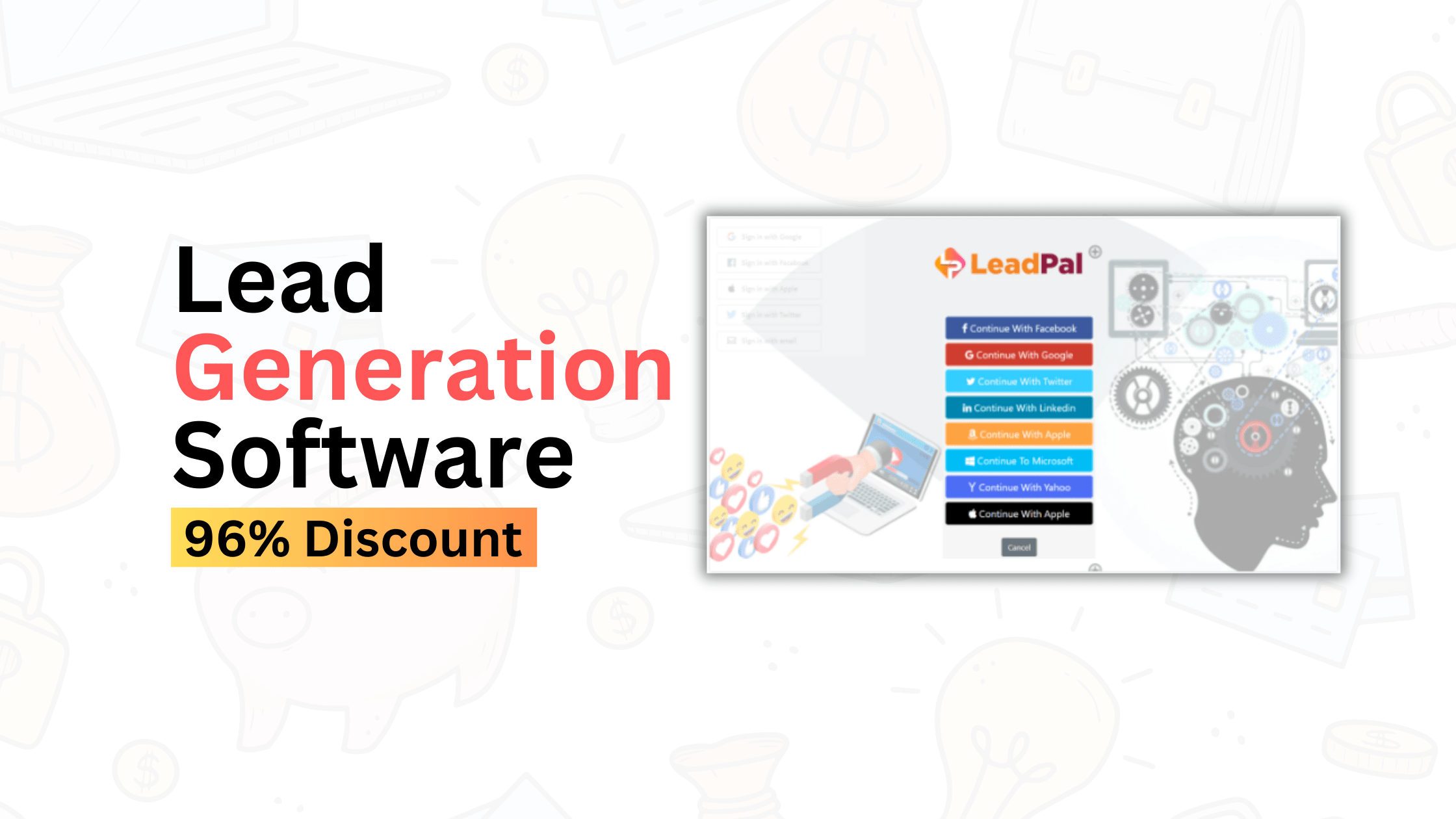 LeadPal Lifetime Deal (96 Discount) 1Click Smart Lead Generation