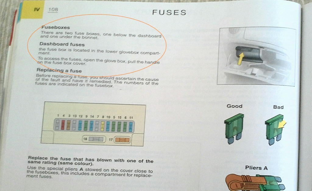 Finding a Citroen C3 Fuse Rhubarb and Reason Finding a Citroen C3 Fuse Rhubarb and Reason