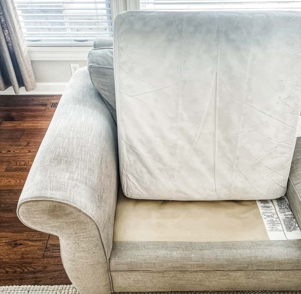 Solved! How to Restuff Couch Cushions in 4 Steps Rhythm of the Home