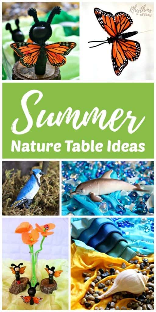Summer Nature Table Ideas Rhythms of Play