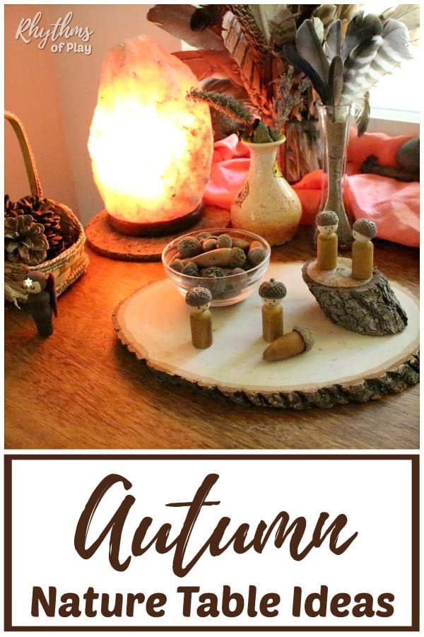Fall Nature Table Ideas for Natural Learning Rhythms of Play